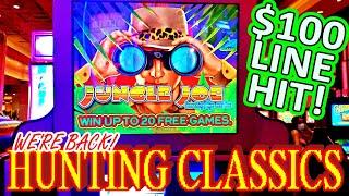 HUNTING CLASSIC SLOT MACHINES AT ALIANTE CASINO!!! -- Old Slot Machine Bonus Big Win Line Hit Winner