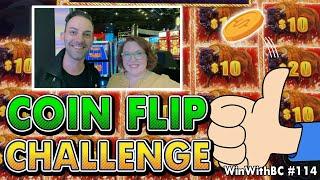 ⋆ Slots ⋆ Coin Flip Challenge ⋆ Slots ⋆ Brian vs Britt's Slot Choice!