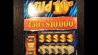 Wild 10 Instant Lottery - $10 a ticket