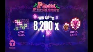Pink Elephants Online Slot from Thunderkick