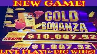 **GOLD BONANZA by ARISTOCRAT** LIVE PLAY! | BIG WINS!