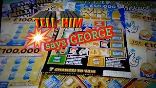 •George..says..•..Tell Him...•.Scratchcards...•...& Pig•...Porky•.....•night Classic•