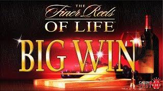 BIG WIN on The Finer Reels of Life - Wild Celebration - Microgaming Slot - €1,80 BET!
