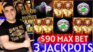 Slot Machine JACKPOTS At Casino - $90 Mac Bets
