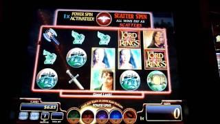 Lord of The Rings Slot Machine Bonus Win (queenslots)