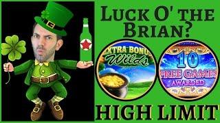 Luck O' The Brian *St.Paddy's* HIGH LIMIT w/ DaVinci Diamonds • GET HIGH FRIDAYS • HL Slots FRIDAYS!
