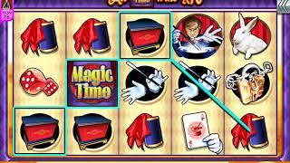 MAGIC TIME Video Slot Casino Game with a 