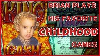 Brian Plays "Childhood" Favorite Slot Machines •Theme Thursdays Live Play • Slot Machine Pokies