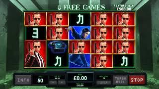 The Matrix slots - 893 win!