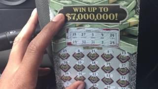 New York millions scratch off (spoiler alert my fave number comes through)