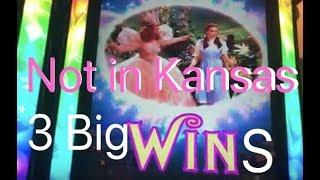 BIG WINS on Wizard of Oz Not in Kansas Anymore Slot Machine