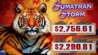 Sumatran Storm Slot Machine Max Bet Bonus - GREAT SESSION | Live Slot Play w/NG Slot