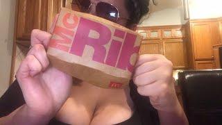 McRib is back but not in Canada HAHA