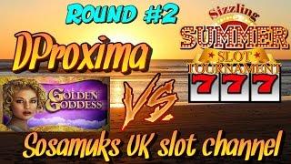 Summer Sizzle Slot Tournament Round #2 Golden Goddess Slot Machine