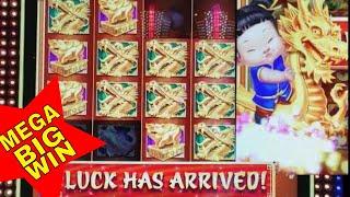 •SUPER BIG WIN• FU NAN FU NU Slot Machine Bonus •HUGE• Win ! 5 Dragons Gold Bonus Won