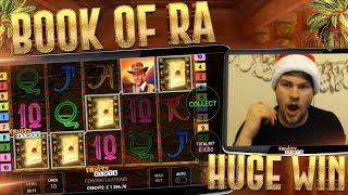 INSANE HUGE BASE GAME WIN ON BOOK OF RA!!