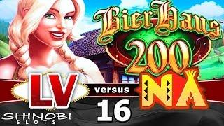 Las Vegas vs Native American Casinos Episode 16: Bier Haus 200 Slot Machine, Bonus Win