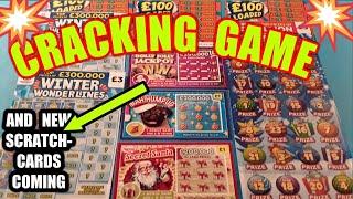 Wow!..SUPER Scratchcards Game"Christmas Advent"Winter Wonderlines"£100 Loaded"..(LOOK NEW CARDS OUT)