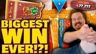 My BIGGEST WIN EVER on CRAZY TIME! (Insane Comeback!)