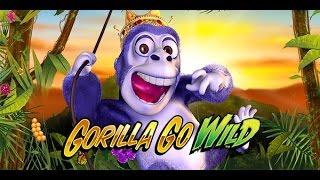 NextGen Gorilla Go WIld slot | Stay Wild Feature + Retrigger | MEGA BIG WIN