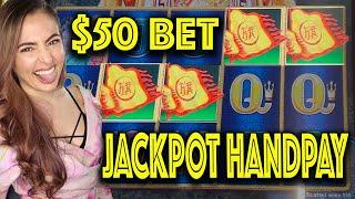AMAZING $50/SPINS at Casino Lands JACKPOT HANDPAY on Dragon Link!