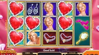 MARILYN MONROE Video Slot Casino Game with a STICK & WIN BONUS
