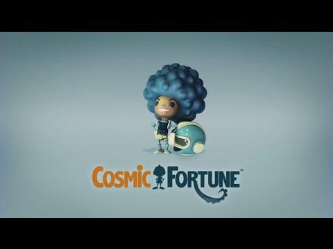 Free Cosmic Fortune slot machine by NetEnt gameplay ★ SlotsUp