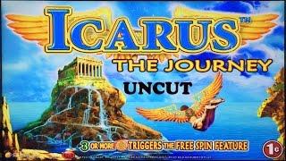 Icarus the Journey slot machine, (*UNCUT*) Live Play & bonus