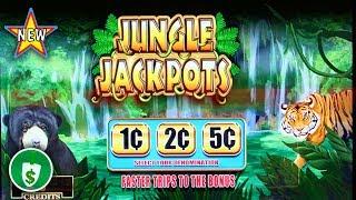 •️ New - Jungle Jackpots slot machine, bonus