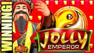 GOOD FORTUNE TO YOU!! JOLLY EMPEROR (REGAL ROMANCE) Slot Machine Bonus Win (IT)