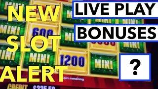 BIG WINS!!! LIVE PLAY and Bonuses on Gold Bonanza Slot Machine w