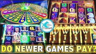 WHICH NEWER GAMES AT MOHEGAN SUN PAY? NEPTUNE POWER LINK, JUMANJI , SURPRISE 007 WIN & MORE!