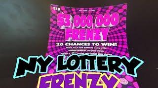 New York lottery $10 Frenzy