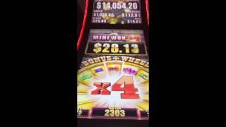 Buffalo Grand. - max bet (3.75) live play with nice bonus and a lot of free games