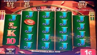 Chip City Slot Machine Bonus - 100 Lines, 4-5-5-5-4 Reels - 13 Free Games, Big Win