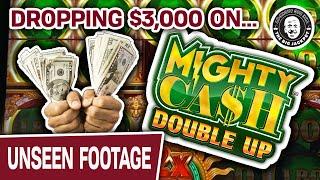 • $3,000 IN and $45 SPINS Playing • MIGHTY • CASH • DOUBLE • UP • SLOTS
