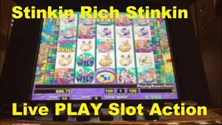 Stinkin Rich Slot Machine Live Play