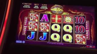 88 Treasures Slot Machine Bonus BIG WIN  Max Bet $8.80 Aria Las Vegas pokie