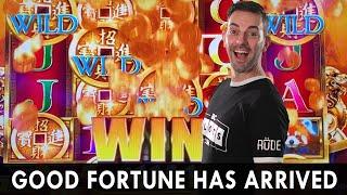 ★ Slots ★ GOOD FORTUNE HAS ARRIVED! ★ Slots ★ Backup Spin BONUS BIG WIN ★ Slots ★ Double Up on Yun D