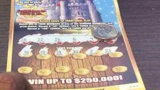 The New $5 scratch off game - Gold Castle Lottery Ticket in 3D?? From the New York Lottery