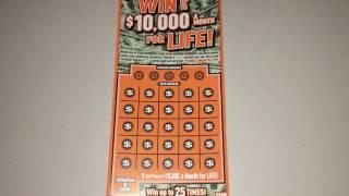 Connecticut Lottery $10,000 a month for life