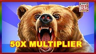 ** 50 TIMES MULTIPLIER ON GRIZZLY AT MAX BET ** SLOT LOVER **