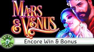 Mars & Venus slot machine, Encore Win & Bonus