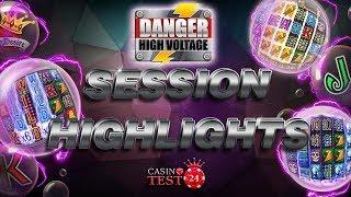 CRAZY SESSION on Danger! High Voltage Slot - ALL HIGHLIGHTS - 5€ BET!
