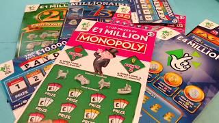 Big UNCLE 4 Million Scratchcard..MONOPOLY...PAYDAY..