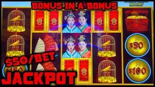 HIGH LIMIT Dollar Storm Emperor's Treasure HANDPAY JACKPOT⋆ Slots ⋆️$50 BONUS ROUND Slot Machine Cas
