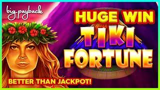 BETTER THAN JACKPOT on Tiki Fortune - INSANE Multiplier!