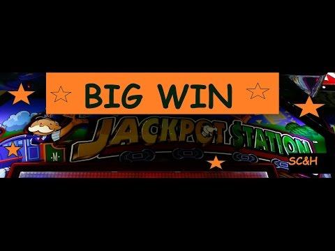 ~FIRST ATTEMPT~ *BIG WIN** 5c Monopoly Jackpot Station | Slot Machine Bonus