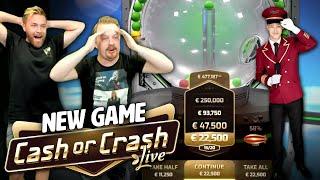 BIG WINS on New Live Game (Cash or Crash)