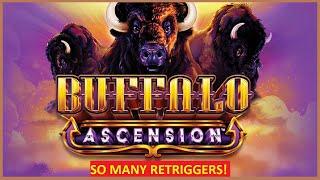 NEW Buffalo Ascension Slot - RETRIGGER FRENZY!